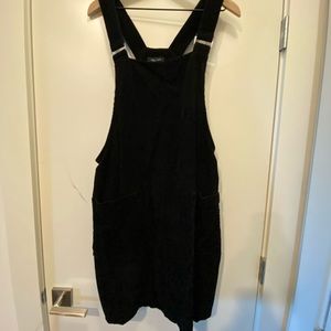 PLUS corduroy overall dress